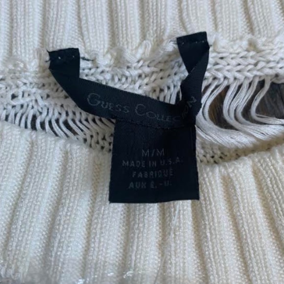 🆕 Guess Distressed Sweater - Picture 5 of 13